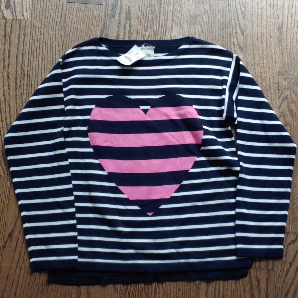 New 14 crewcuts cotton sweater girl